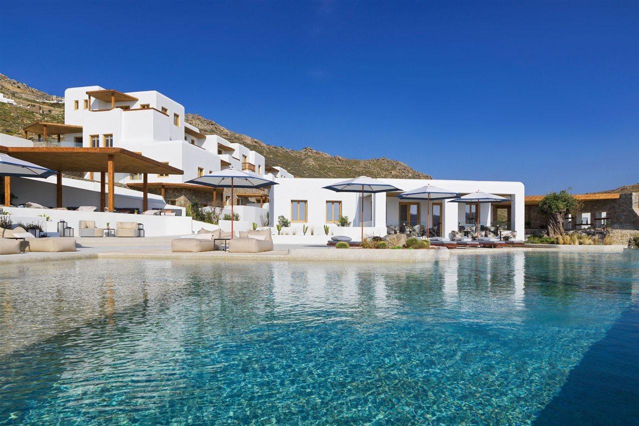 Aegon Retreat Hotel Mykonos Town Bagian luar foto