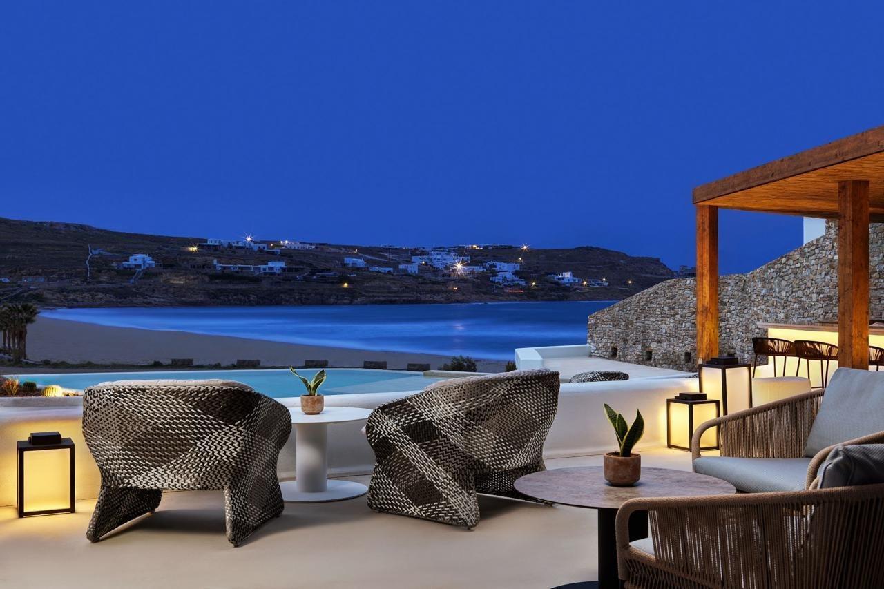 Aegon Retreat Hotel Mykonos Town Bagian luar foto